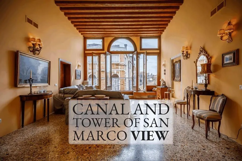 Canal View & San Marco Tower Prestigioso Appartamento Storico Venice Apartment